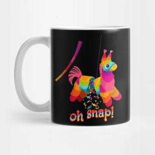 Colorful Funny Pinata, oh snap Mug
